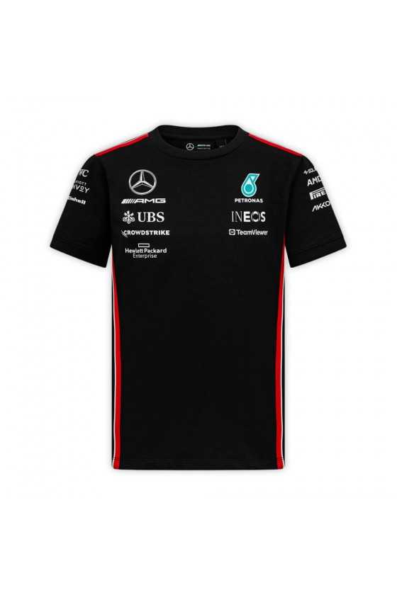 camiseta-infantil-mercedes-f1-negra-2023