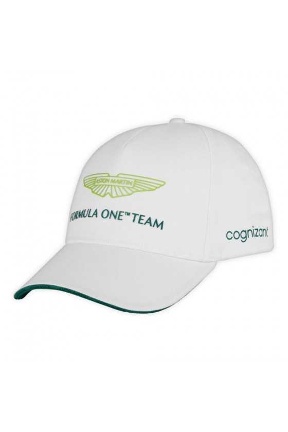 gorra-aston-martin-f1-blanca